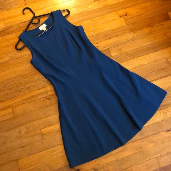 NWOT Ann Taylor Loft turquoise dress - Picture 2 of 11